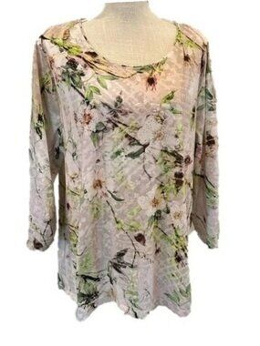 ALLISON DALEY Scoop Neck Pull Over Top - 2X